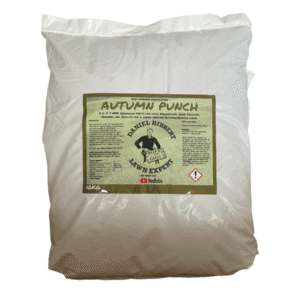 New 10KG AUTUMN PUNCH 6-4-9 NPK Granular Fertiliser (25% coated N) with added Iron, Magnesium, Calcium, seaweed and Zeolite
