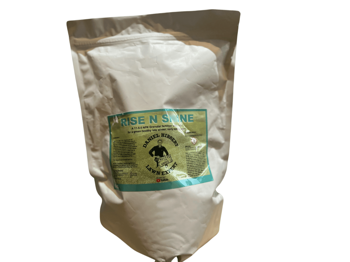 Rise n Shine Early/Late Spring 11.5.5 NPK Fertiliser with 8% Iron 2&10Kg Sizes